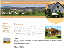 Tablet Screenshot of penzion-prazak.cz